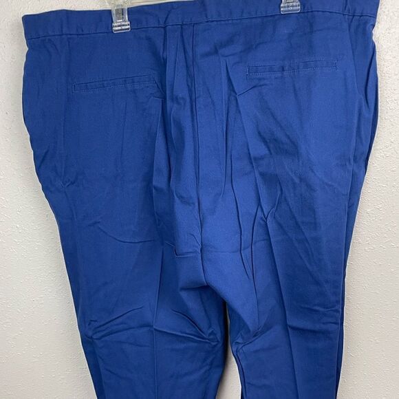 NWOT Bedford Fair Blue Casual Pants Size 18W - Picture 5 of 7